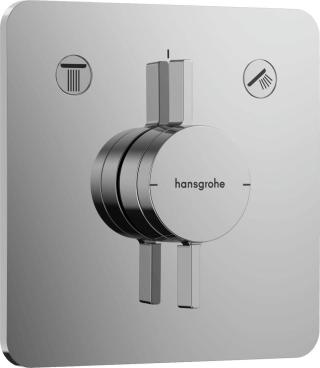 Vanová baterie Hansgrohe DuoTurn Q bez podomítkového tělesa chrom 75414000