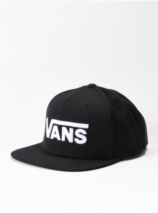 Vans DROP V II black/white kšiltovka s rovným kšiltem - černá