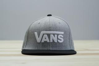 Vans MN DROP V II SNAPBACK OS Heather Grey