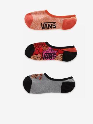 Vans Rose Ponožky 3 páry Černá