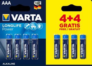 Varta mikrotužková baterie Aaa Longlife Power 8 Aaa