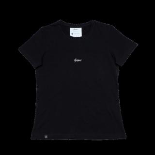 Vasky Urban Black dámské triko s krátkým rukávem bavlněné černé | česká výroba ze Zlína