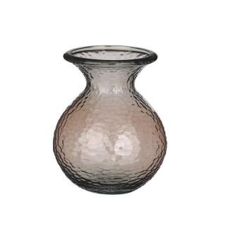 Váza skleněná VERDAL sv.hnědá 24,5cm