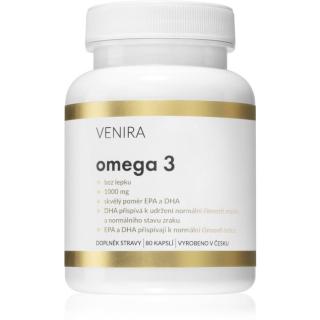 Venira Omega 3 kapsle pro normální činnost srdce a mozku 80 cps