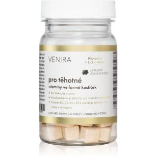 Venira Vitamíny pro těhotné ženy, 1-3 trimestr cucavé tablety pro těhotné ženy 60 ks