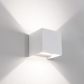 Venkovní nástěnné LED svítidlo up/down QUADRATO bílá 20W 3000/4000/6500K IP65 - CENTURY