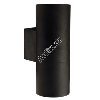 Venkovní nástěnné svítidlo Tin Maxi 2x35W GU10 černá čirá - NORDLUX