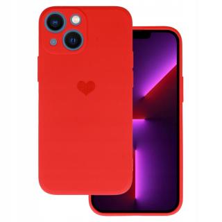 Vennus Silicone Heart Case pro iPhone 14 vzor 1 cze