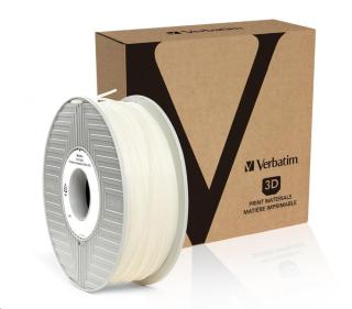 VERBATIM 3D Printer Filament PLA 2.85mm, 126m, 1kg natural transparent