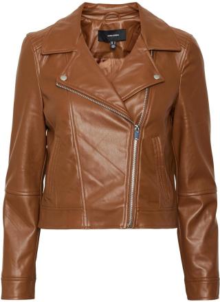 Vero Moda Dámská bunda VMBELLA 10278269 Cognac S