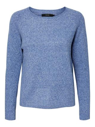 Vero Moda Dámský svetr VMDOFFY 10201022 Sodalite Blue MELANGE S