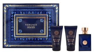 Versace Versace Pour Homme Dylan Blue - EDT 50 ml + balzám po holení 50 ml + sprchový gel 50 ml