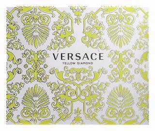 Versace Yellow Diamond - EDT 50 ml + tělové mléko 50 ml + sprchový gel 50 ml