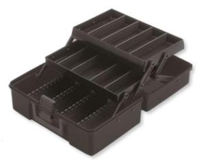 Versus rybárský box tackle box čierny