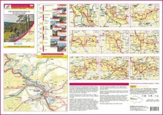 VIA CZECHIA – Centrální stezka, box 1, Z nejzápadnějšího bodu ČR do Davle 1:25 000