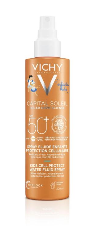 Vichy Capital Soleil Fluidní sprej pro děti SPF50+ 200 ml