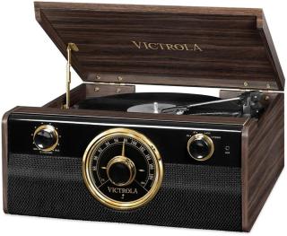 Victrola gramofon Vta-240b Gramofon hnědý