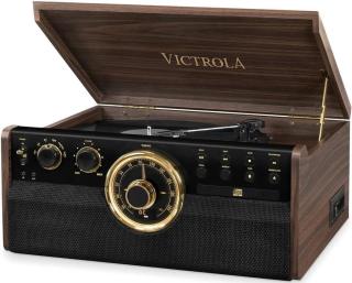 Victrola VTA-270, hnědá