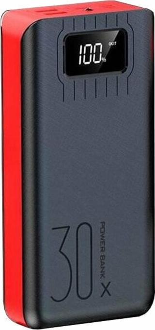 Viking Technology Go30 30000 mAh Black Red Powerbanka