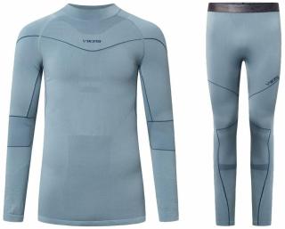 Viking Termoprádlo Gary Turtle Neck Set Base Layer Grey M