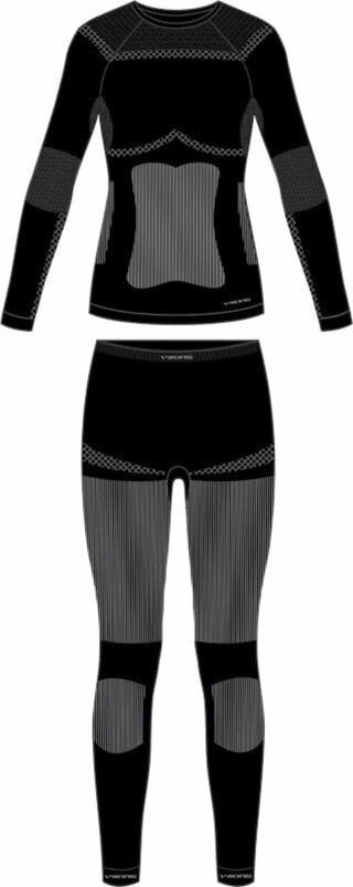 Viking Termoprádlo Ilsa Lady Set Thermal Underwear Black/Grey S