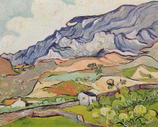 Vincent van Gogh - Obrazová reprodukce The Alpilles, 1890,