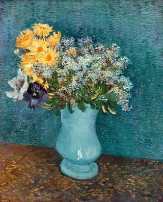 Vincent van Gogh - Obrazová reprodukce Vase of Flowers, 1887,