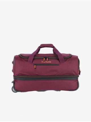 Vínová cestovní taška Travelite Basics Wheeled duffle S