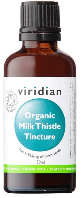 Viridian Milk Thistle Tincture Organic  50 ml