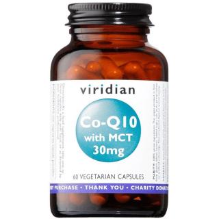 Viridian Nutrition Co-enzym Q10 with MCT 30 mg podpora sportovního výkonu 60 ks