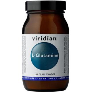 Viridian Nutrition L-Glutamine podpora sportovního výkonu a regenerace 100 g