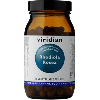 Viridian Nutrition Rhodiola Rosea podpora psychické pohody 90 cps