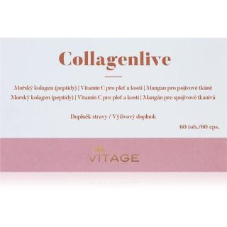 Vitage Collagenlive doplněk stravy s kolagenem 60 ks