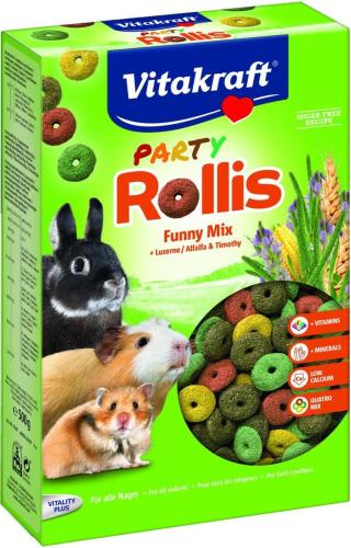 Vitakraft Party Rollis Funny Mix pro hlodavce 500 g