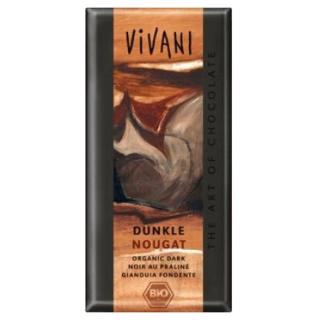 VIVANI bio čokoláda hořká nugátová 100g