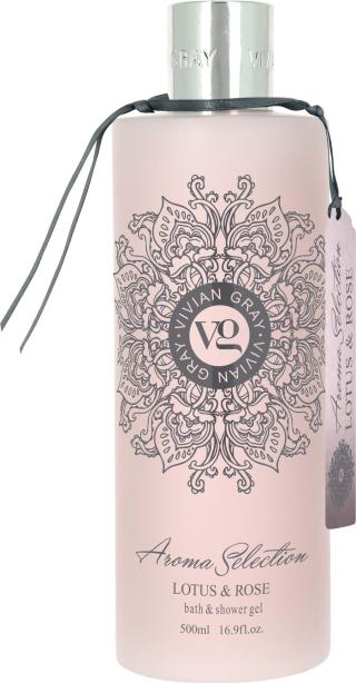 Vivian Gray Sprchový gel Aroma Selection Lotus & Rose  500 ml