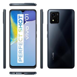 Vivo smartphone Y01 3Gb/32gb Elegant Black