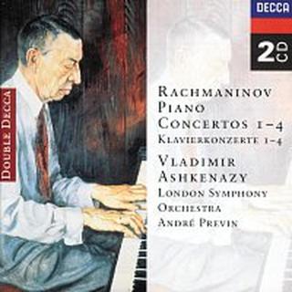 Vladimír Ashkenazy, London Symphony Orchestra, André Previn – Rachmaninov: Piano Concertos Nos. 1-4 CD