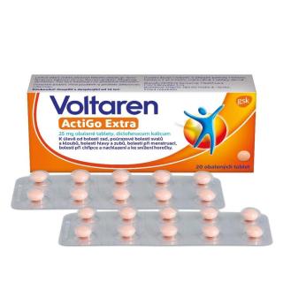 Voltaren Actigo Extra 25mg 20 tablet