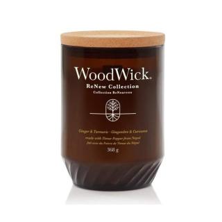 Vonná svíčka WoodWick ReNew 368g Ginger & Tumeric