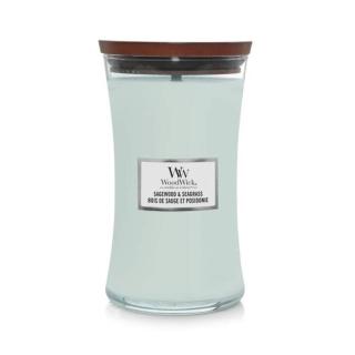 Vonná svíčka WoodWick Sagewood & Seagrass 609g