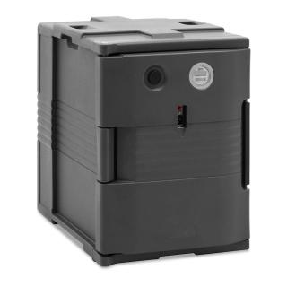 Vyhřívaný termobox - 90 L - pro nádoby GN 1/1 - s předním plněním - s ukazatelem teploty