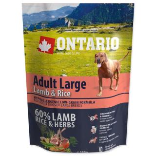 Vzorek Ontario Adult Large Lamb & Rice 100g
