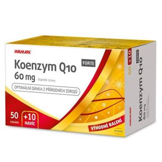 Walmark Koenzym Q10 FORTE 60 mg limitovaná edice 2023 50 + 10 tobolek NAVÍC