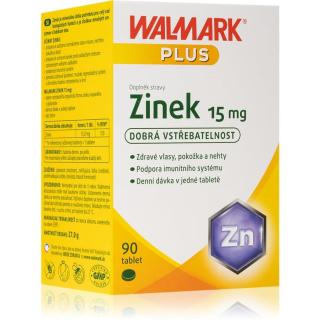Walmark Zinek 15mg doplněk stravy pro krásné vlasy, pleť a nehty 90 tbl