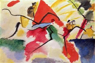Wassily Kandinsky - Obrazová reprodukce Improvisation No. 5, 1911,