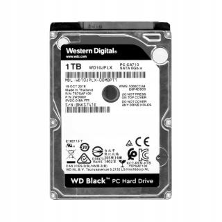 Wd Black 1TB 7.2K Sata III 2.5'' WD10JPLX Pc CA710