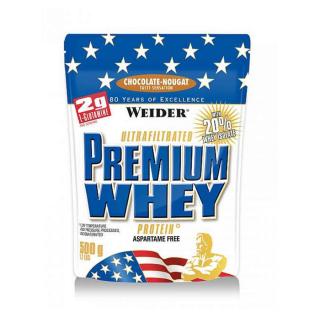 WEIDER Premium whey syrovátkový protein příchuť čokoláda a nugát 500 g