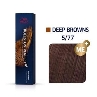 Wella Professionals Koleston Perfect Me+ Deep Browns profesionální permanentní barva na vlasy 5/77 60 ml