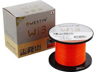 Westin Pletená Šnůra W3 8-Braid Dutch Orange 1m Nosnost: 34,6kg, Průměr: 0,37mm